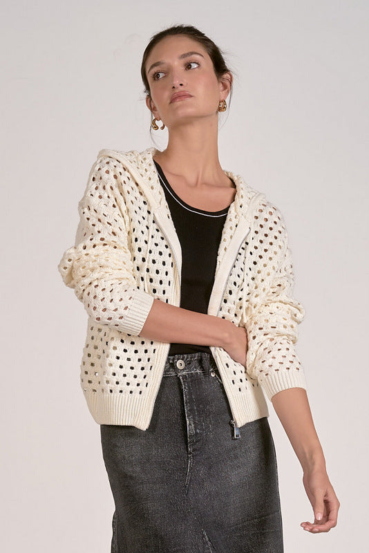 Ava Hoodie Cardigan