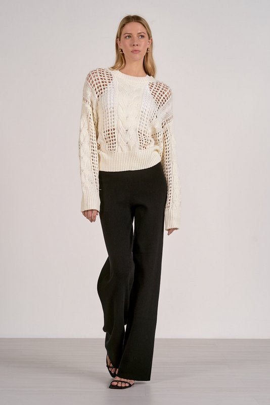 Poppy Sweater White