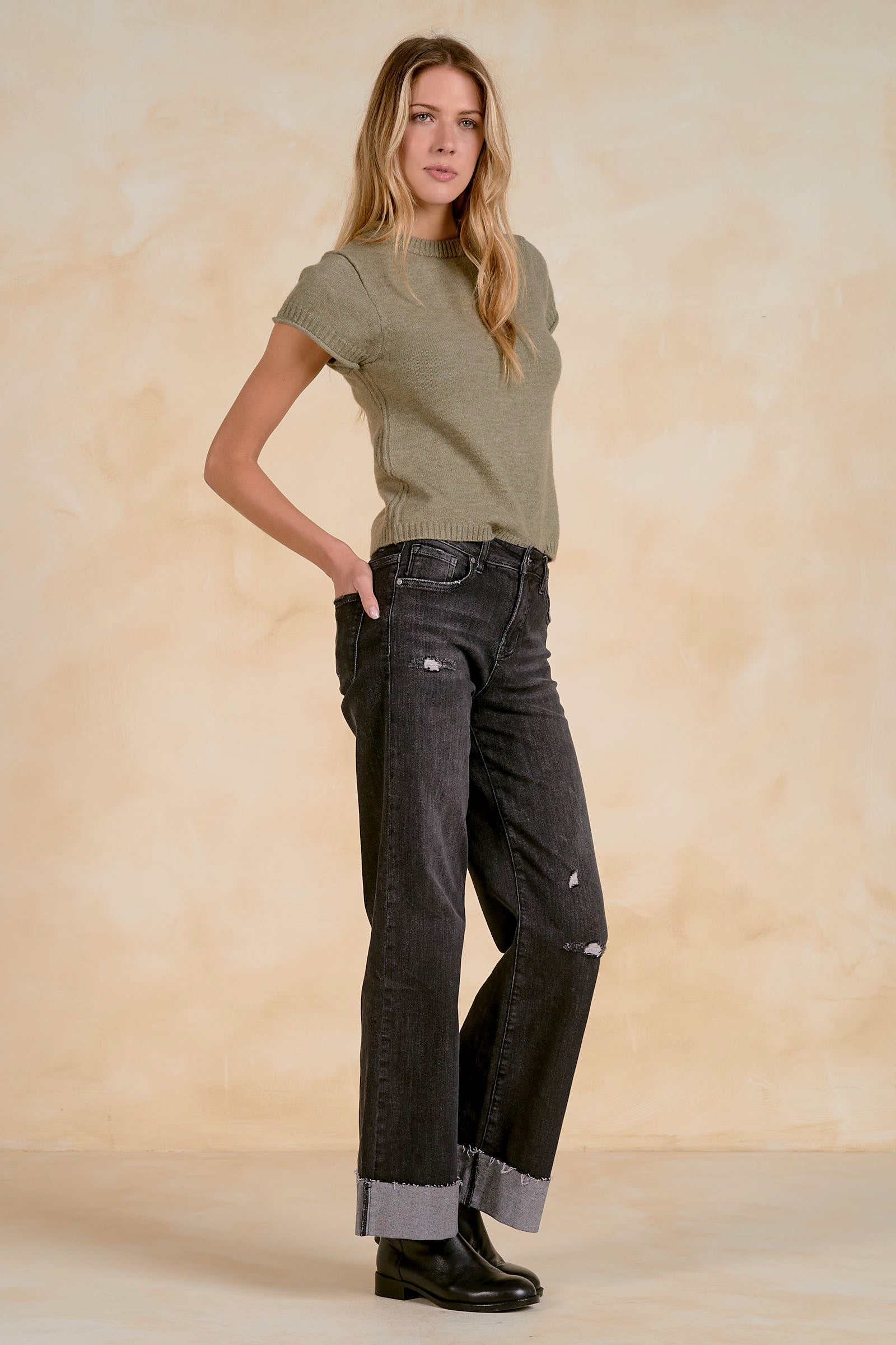 Sam Sweater Light Olive