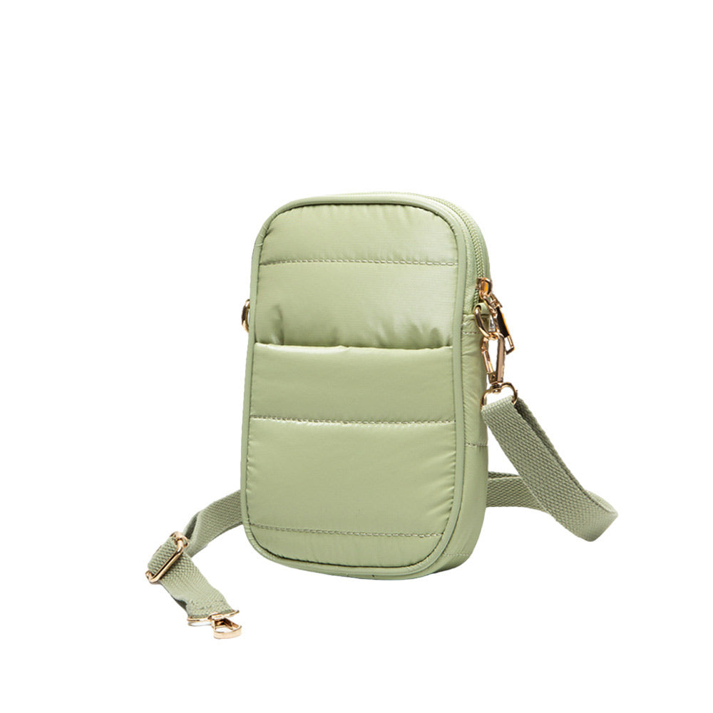 Puffer Rectangle Crossbody Bag