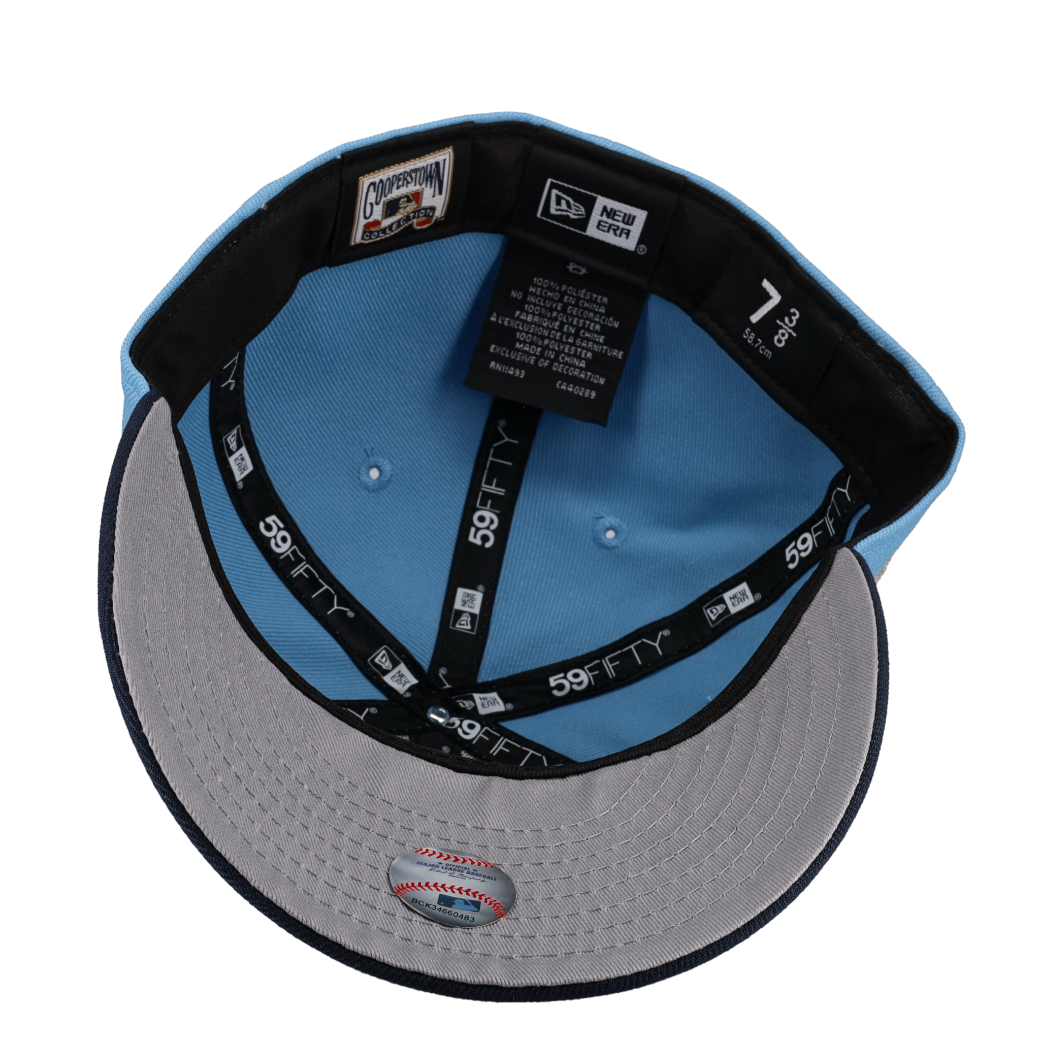 San Francisco Giants 1984 ASG Sky/Navy Metallic 59Fifty Fitted Hat