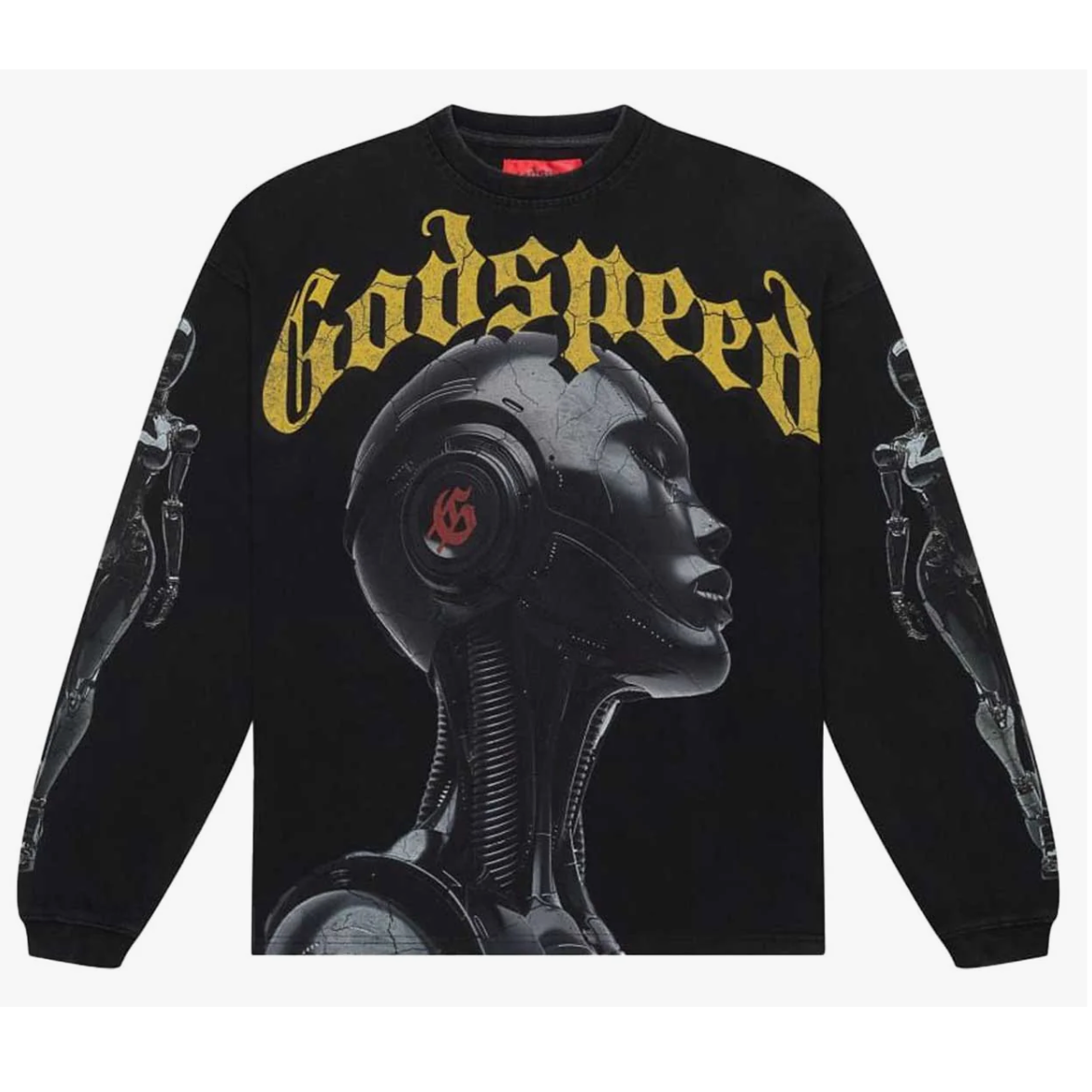 Godspeed Alexa L/S Tee Washed Black