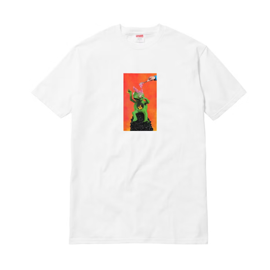 Supreme "Mike Hill Brains" White Tee