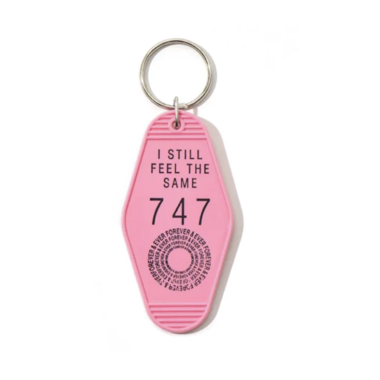 Anti Social Social Club ASSC "747 I Still Feel the Same" Keychain Pink