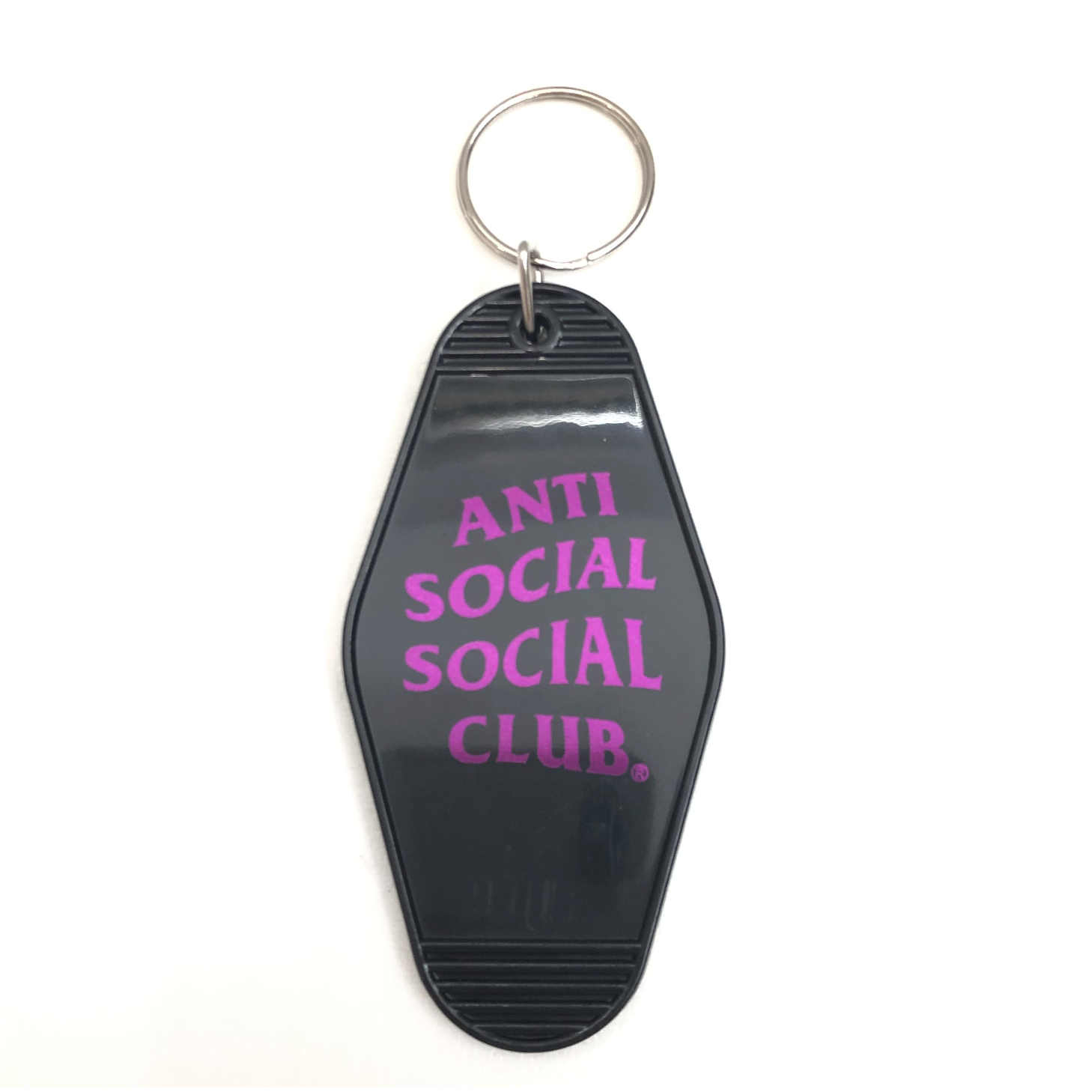Anti Social Social Club ASSC Keychain Black / Pink