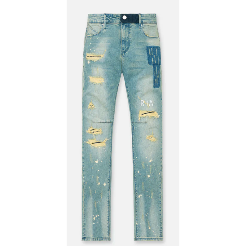 RTA Bryant Skinny Jean (Blue Kyanite Distressed)