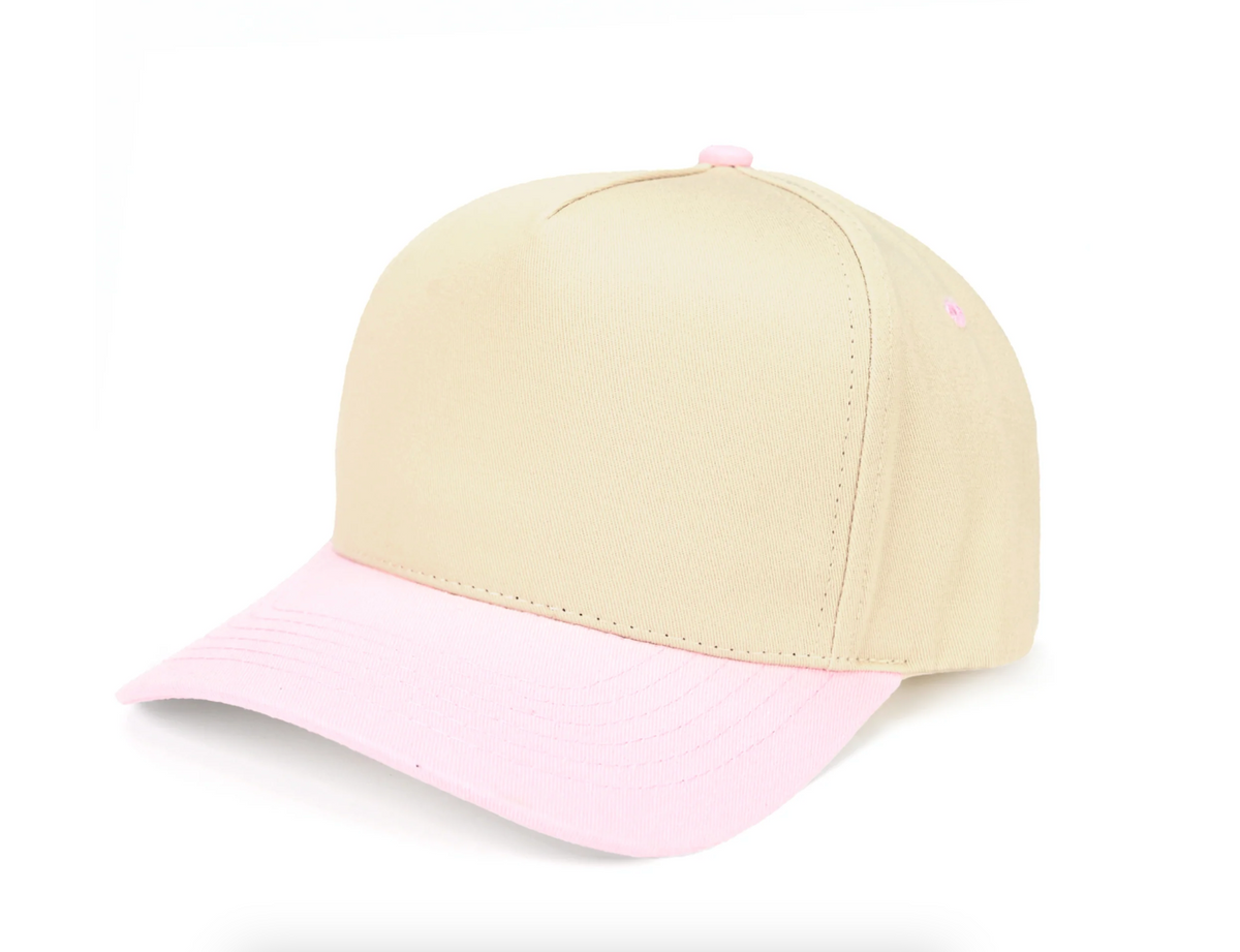 C.C Women's Two Tone Canvas Trucker Hat