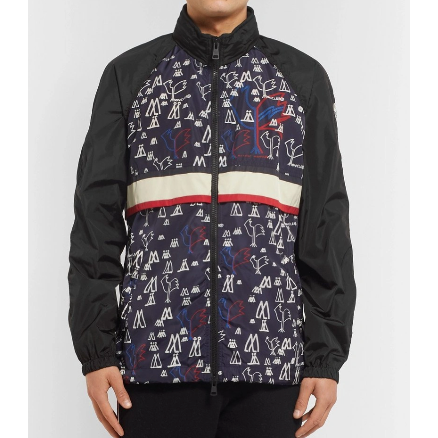 Moncler 1952 Genius Navy Allos Windbreaker Jacket