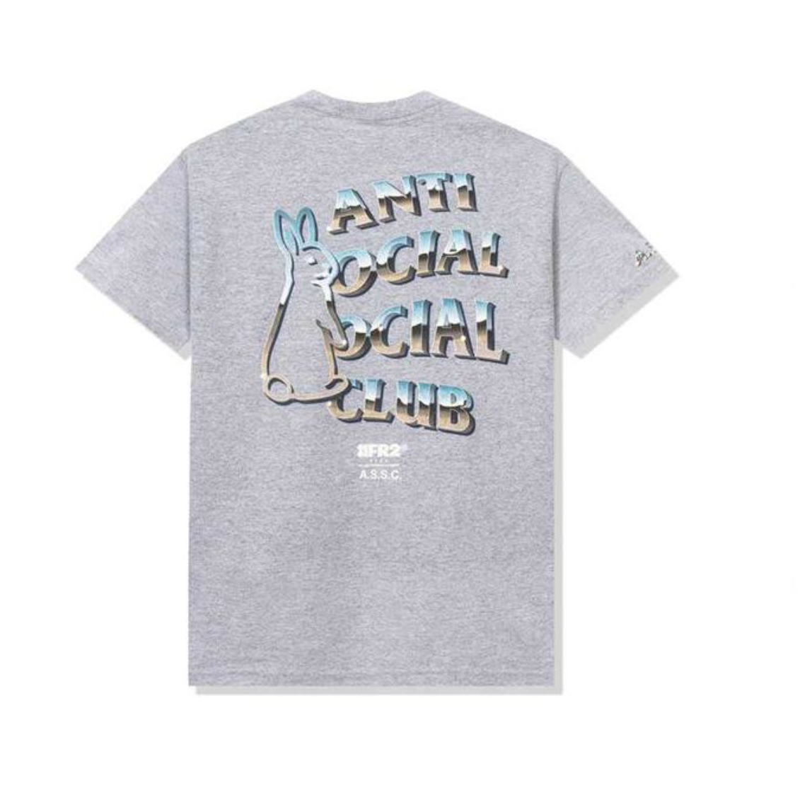 ANTI SOCIAL SOCIAL CLUB x FR2 ASSC Magnetism Black Tee "Grey"
