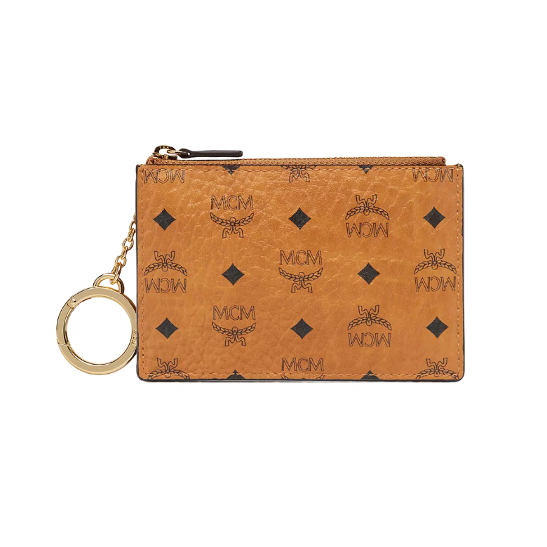 MCM Key Pouch in Visetos Original