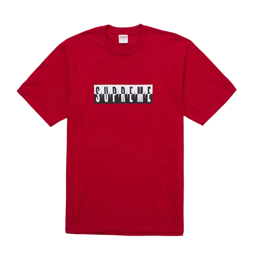 Supreme Split Tee (FW25) Red