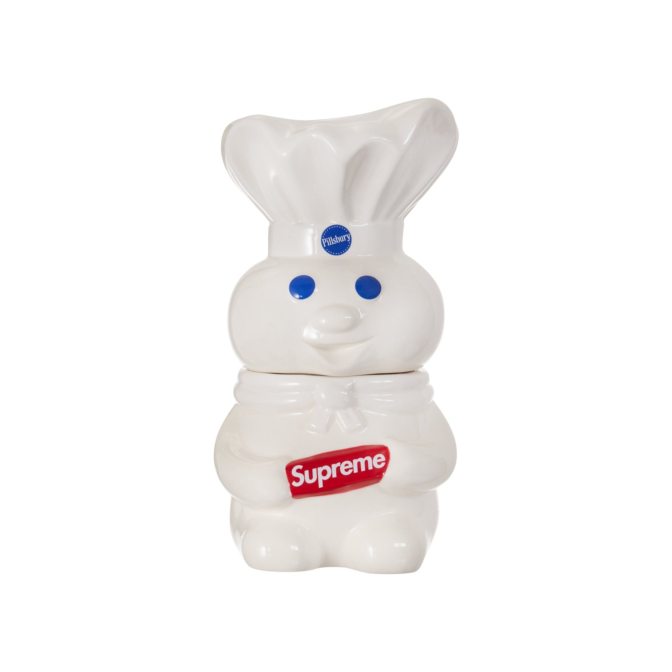 Supreme Doughboy Cookie Jar White