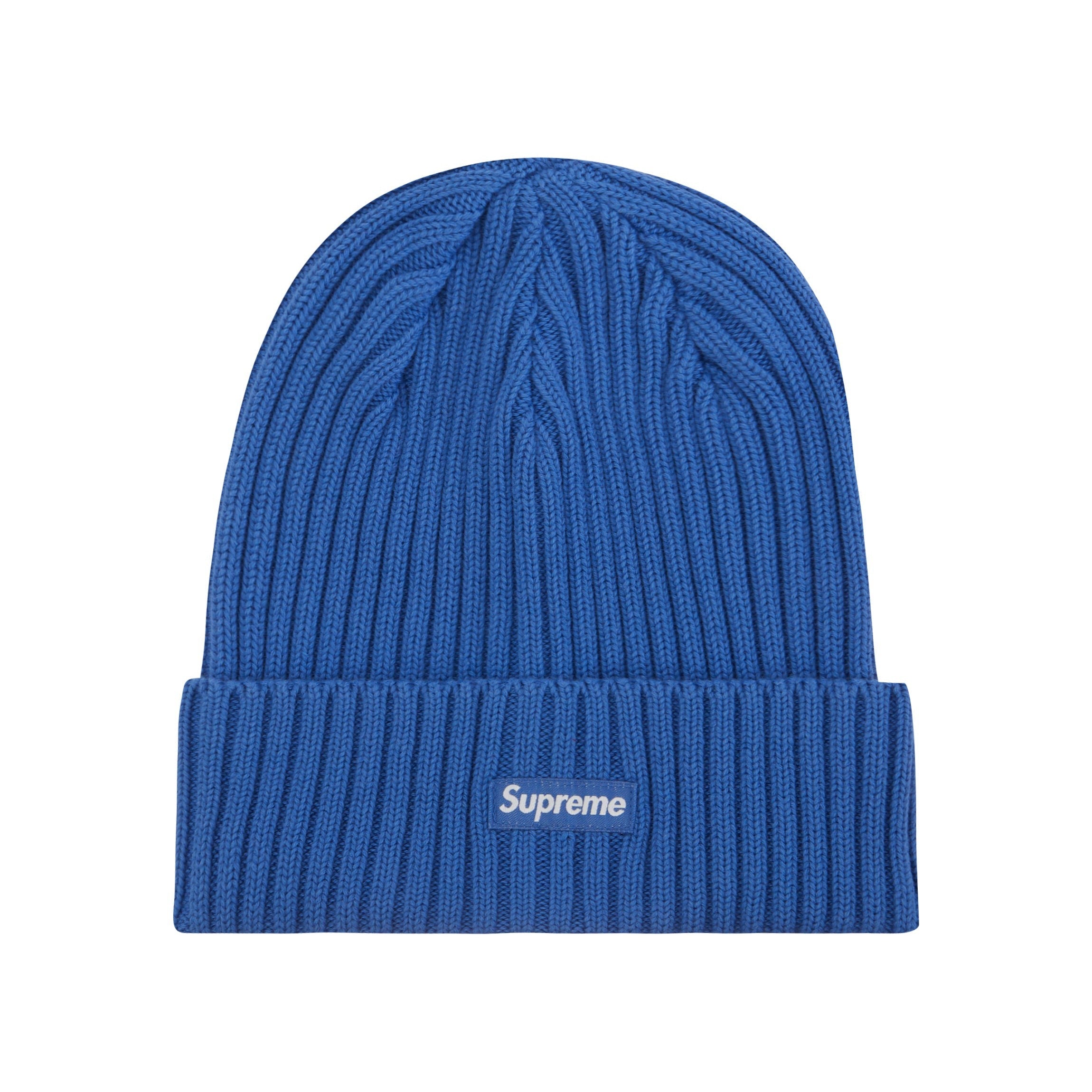 Supreme Overdyed Beanie (SS23) Blue
