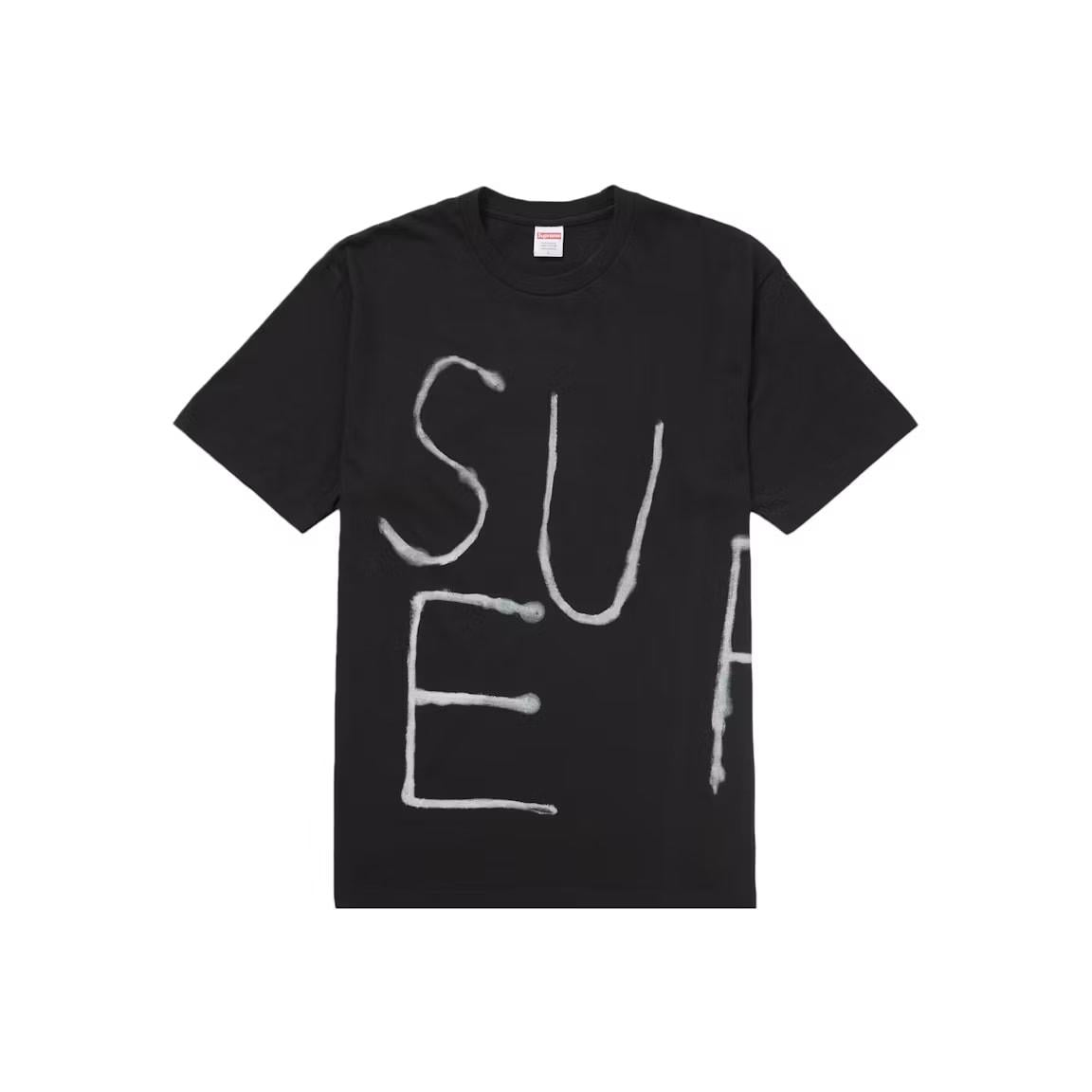 Supreme Painted Tee (SS25) Black