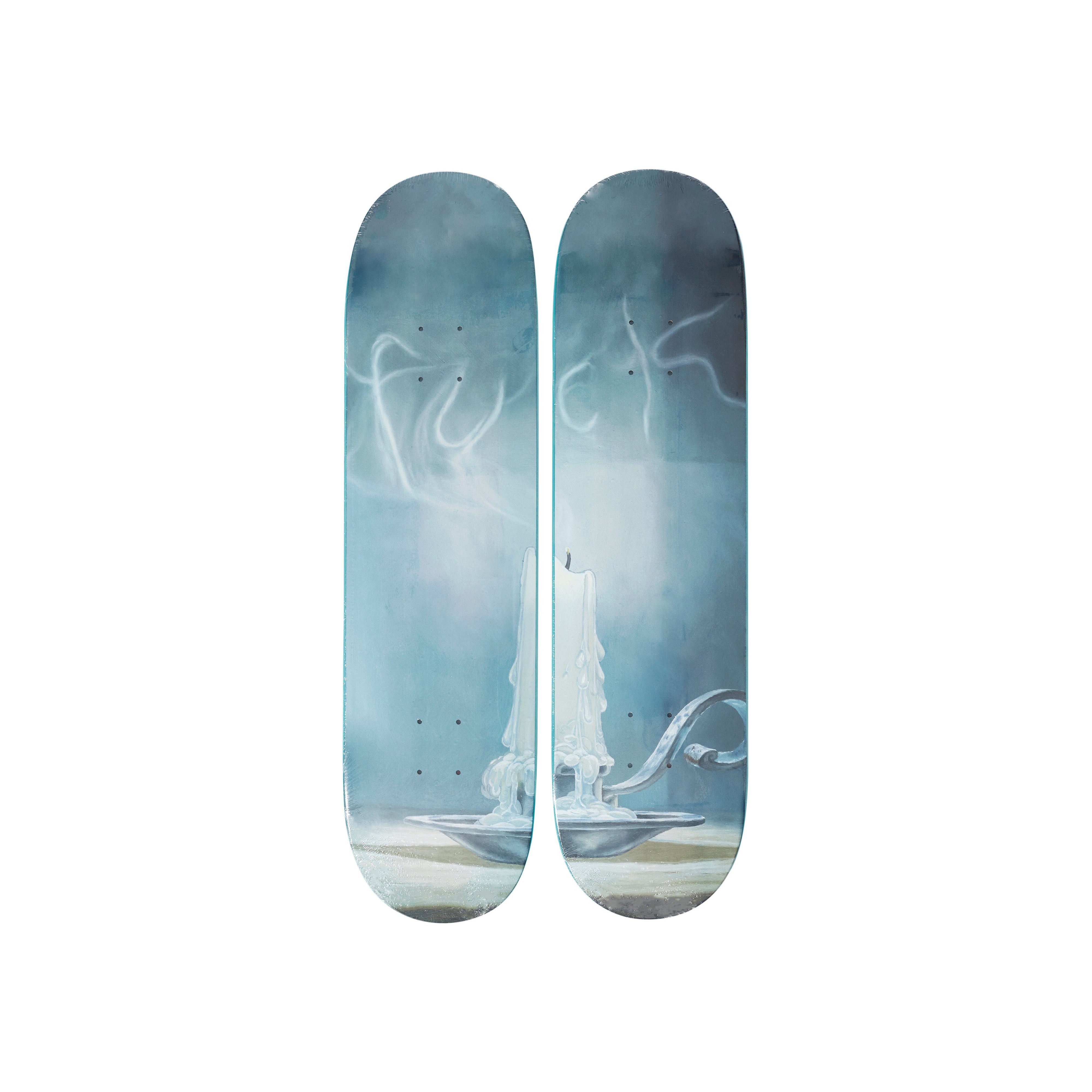 Supreme x Dan Colen Fuck Skateboard Set