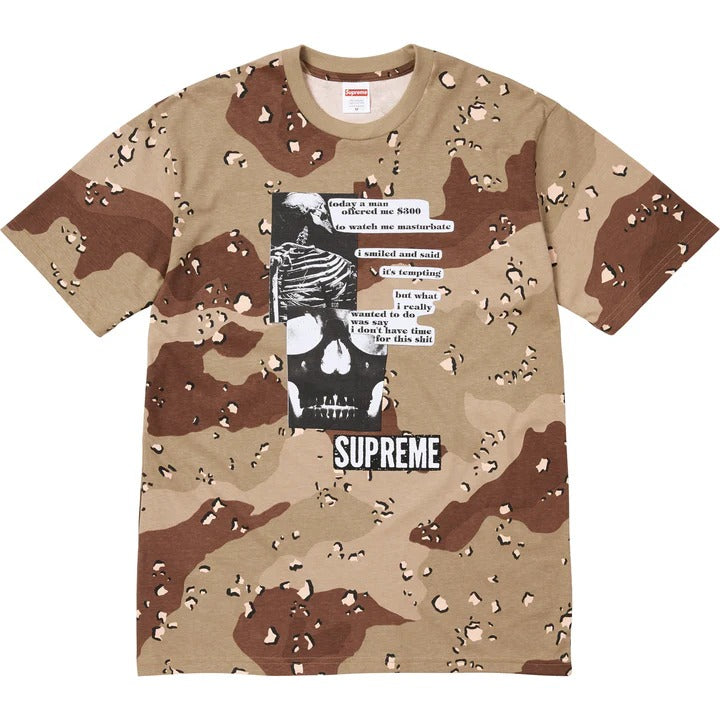 Supreme Anatomy Tee Chocolate Chip Camo