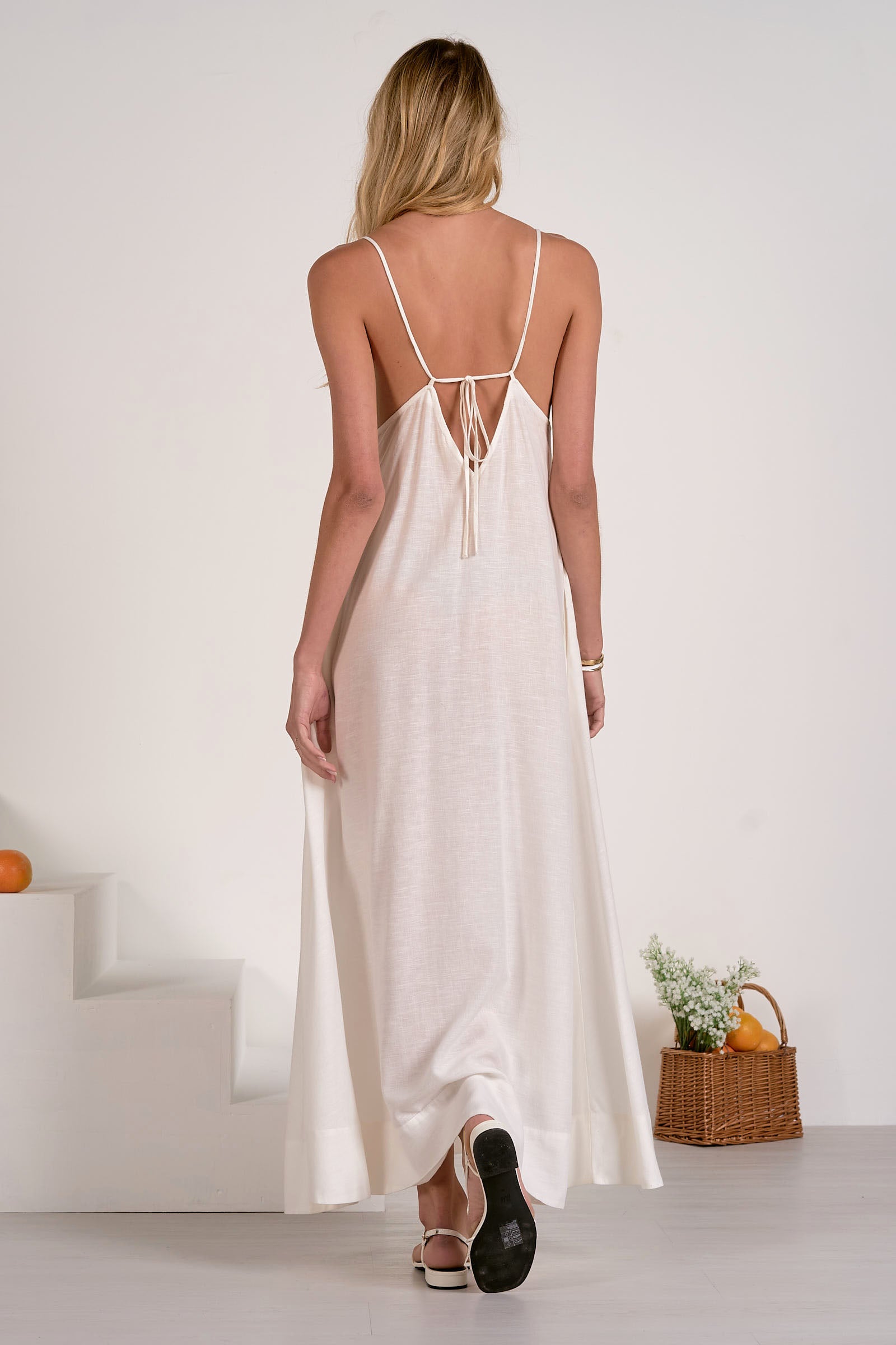 July Maxi White