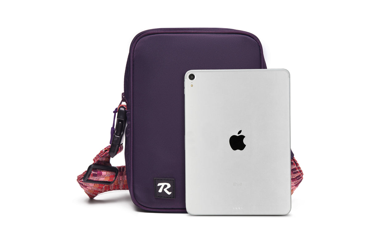 Martha | Purple Nylon + Webbed Strap