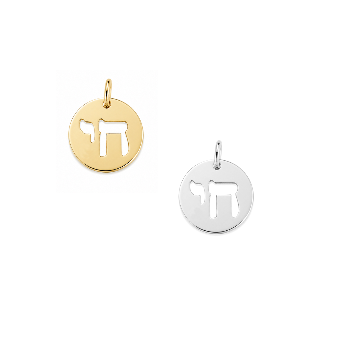 Chai Round Charm
