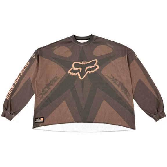 Travis Scott X Fox Racing Ii Jersey Brown