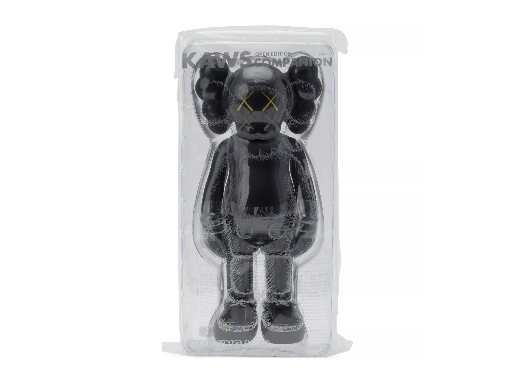 KAWS Companion Open Edition Vinyl Figure Black