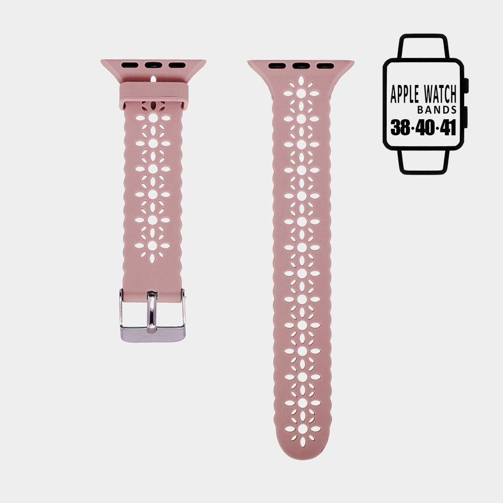 Cutout Pattern Apple Watch Silicone Band