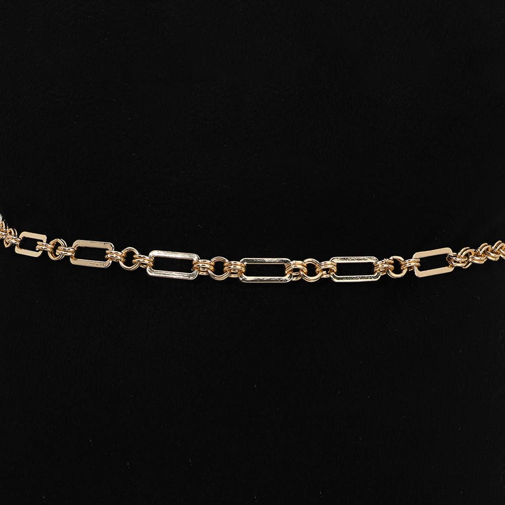 Minimalist Link Waist Chain Belt