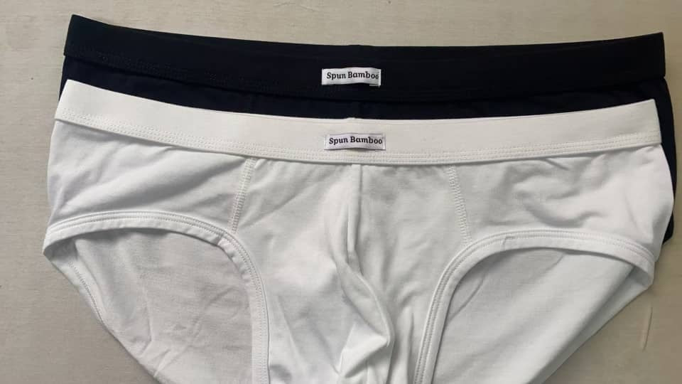 Men's Bamboo Viscose Briefs – Soft No-Fly Support