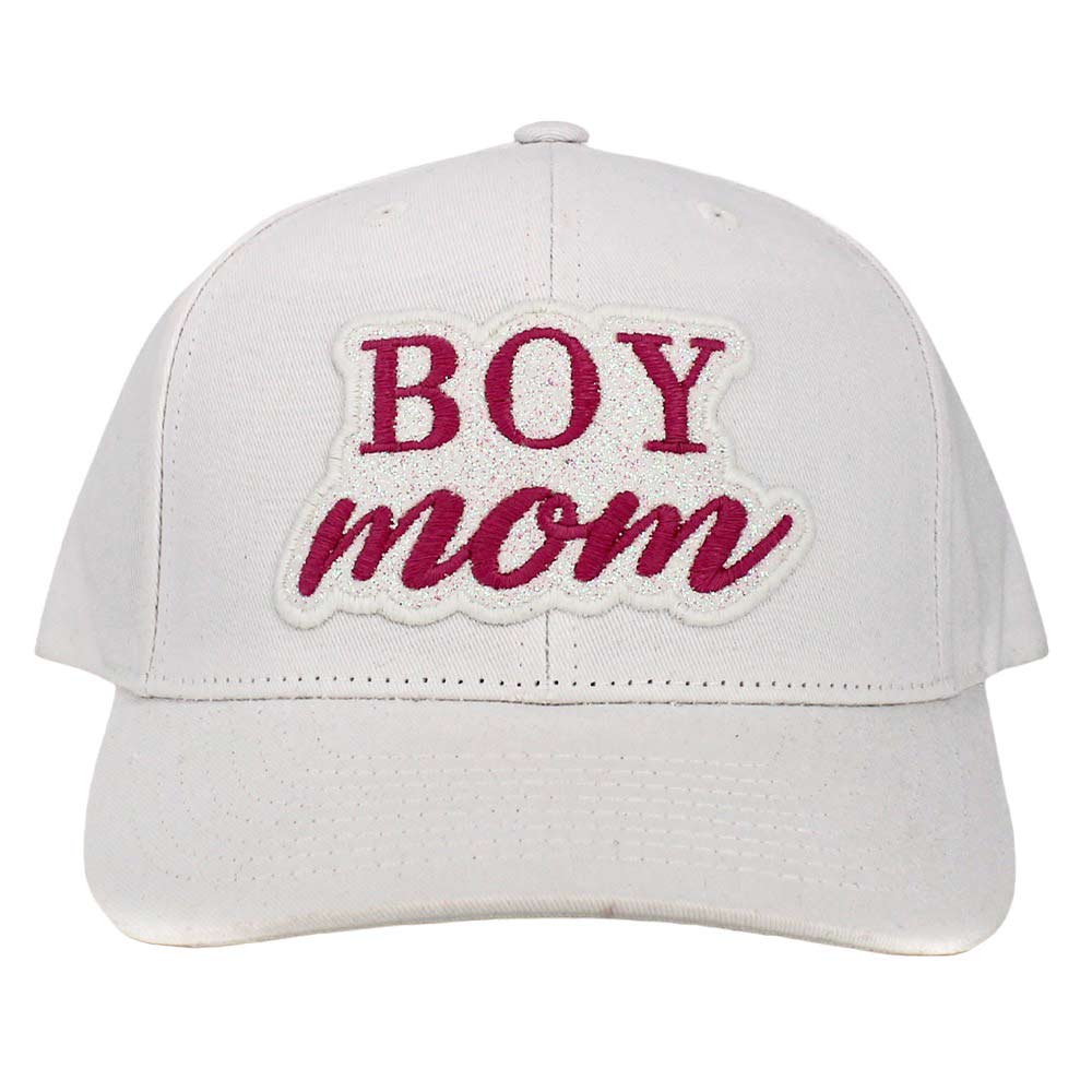 Boy Mom Message Baseball Cap