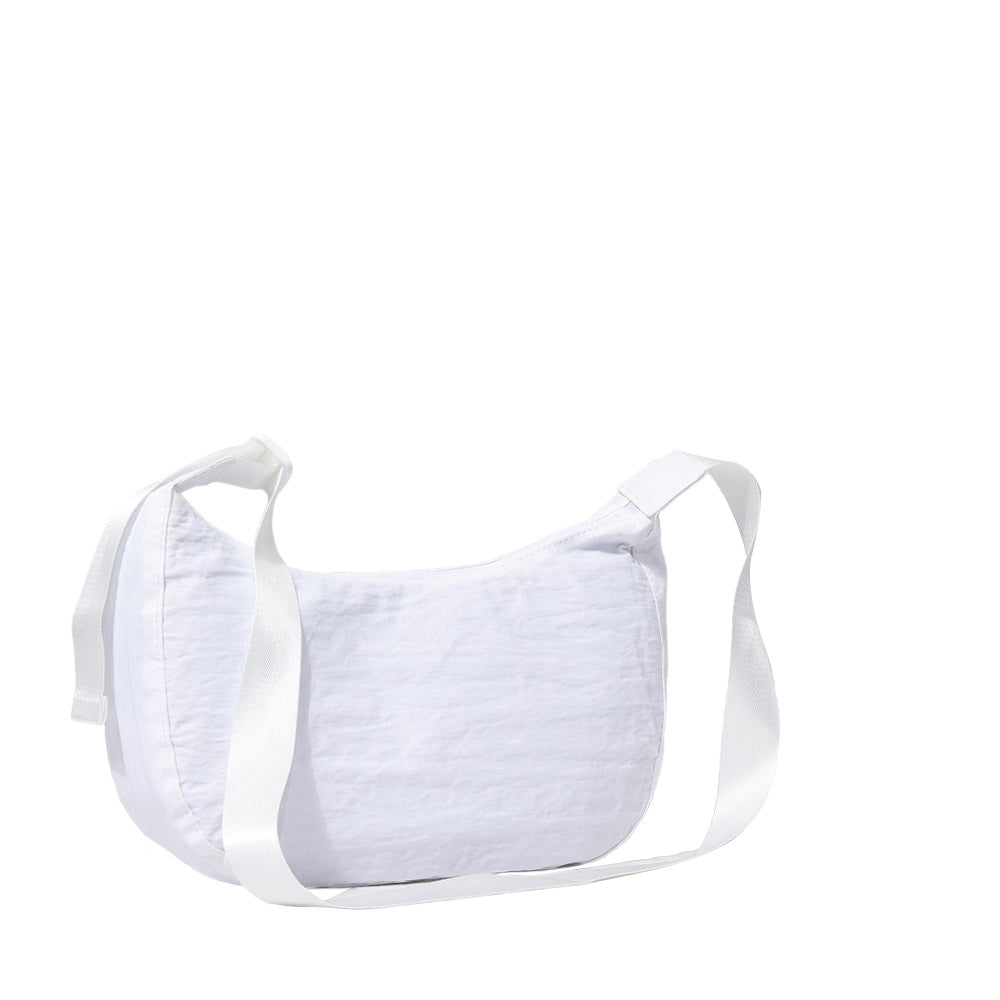 Women's Solid Nylon Sling Bag Crossbody