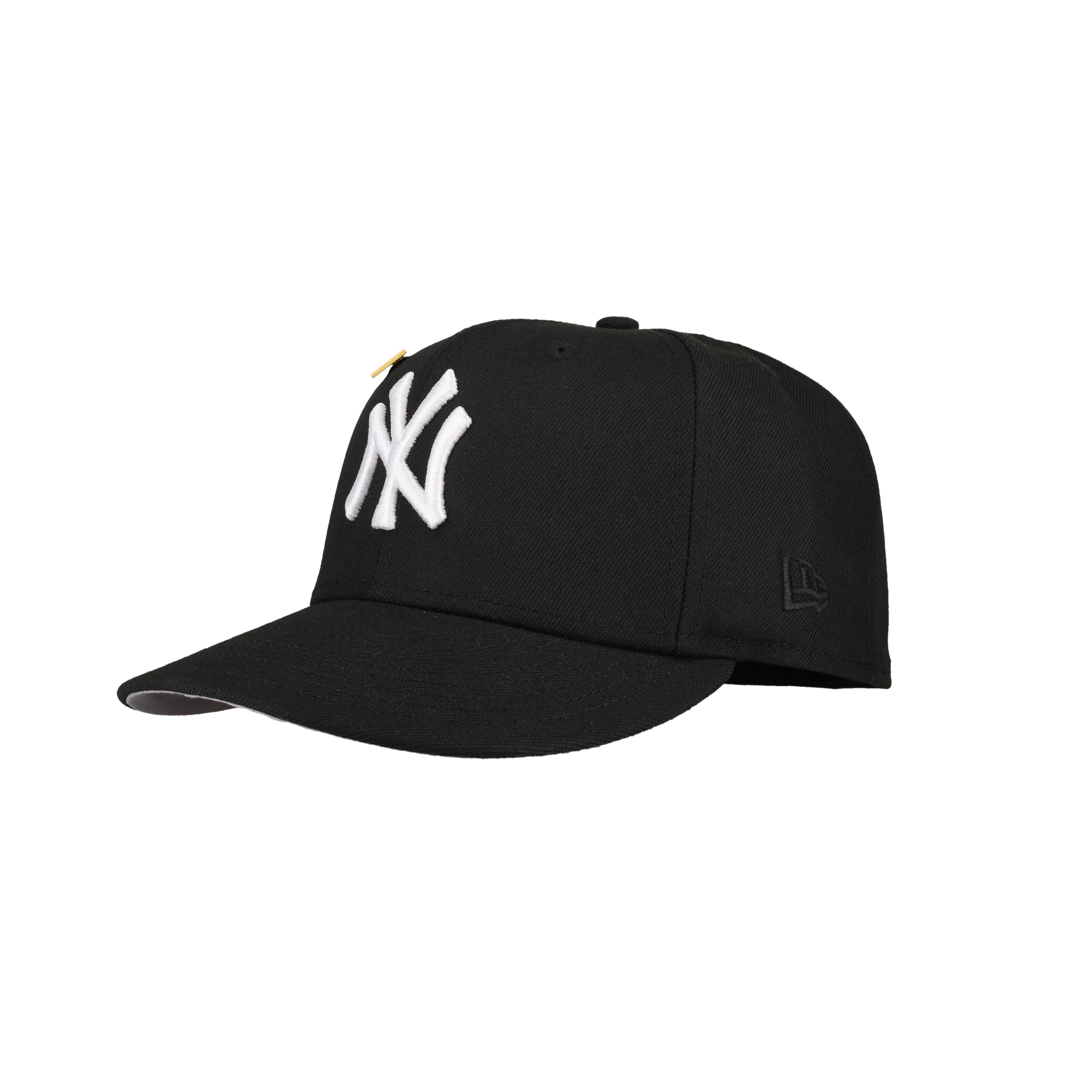 New York Yankees 75th Anniversary Black Metallic 59Fifty Fitted Hat