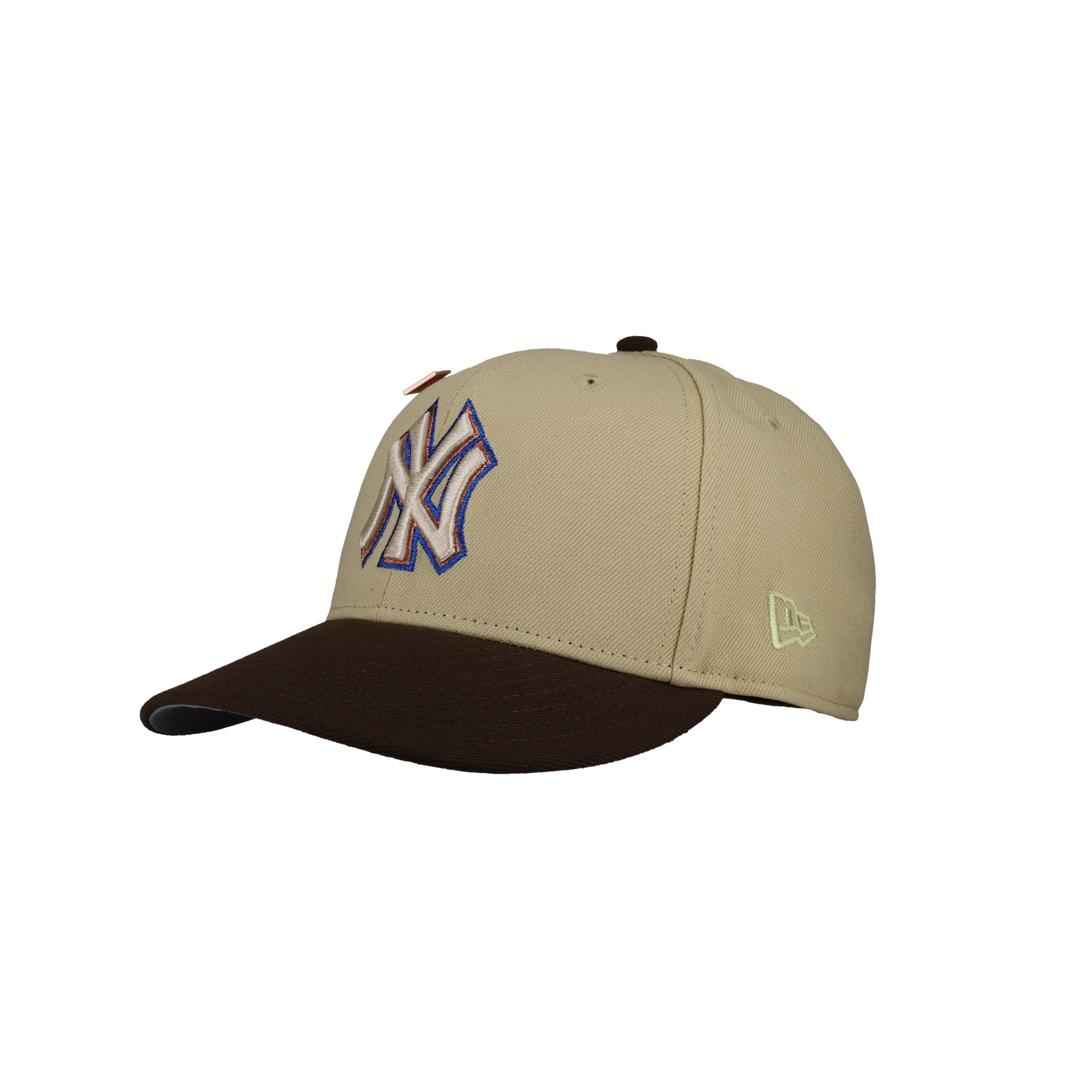New York Yankees 1975 WS Vegas/Walnut Metallic 59Fifty Fitted Hat
