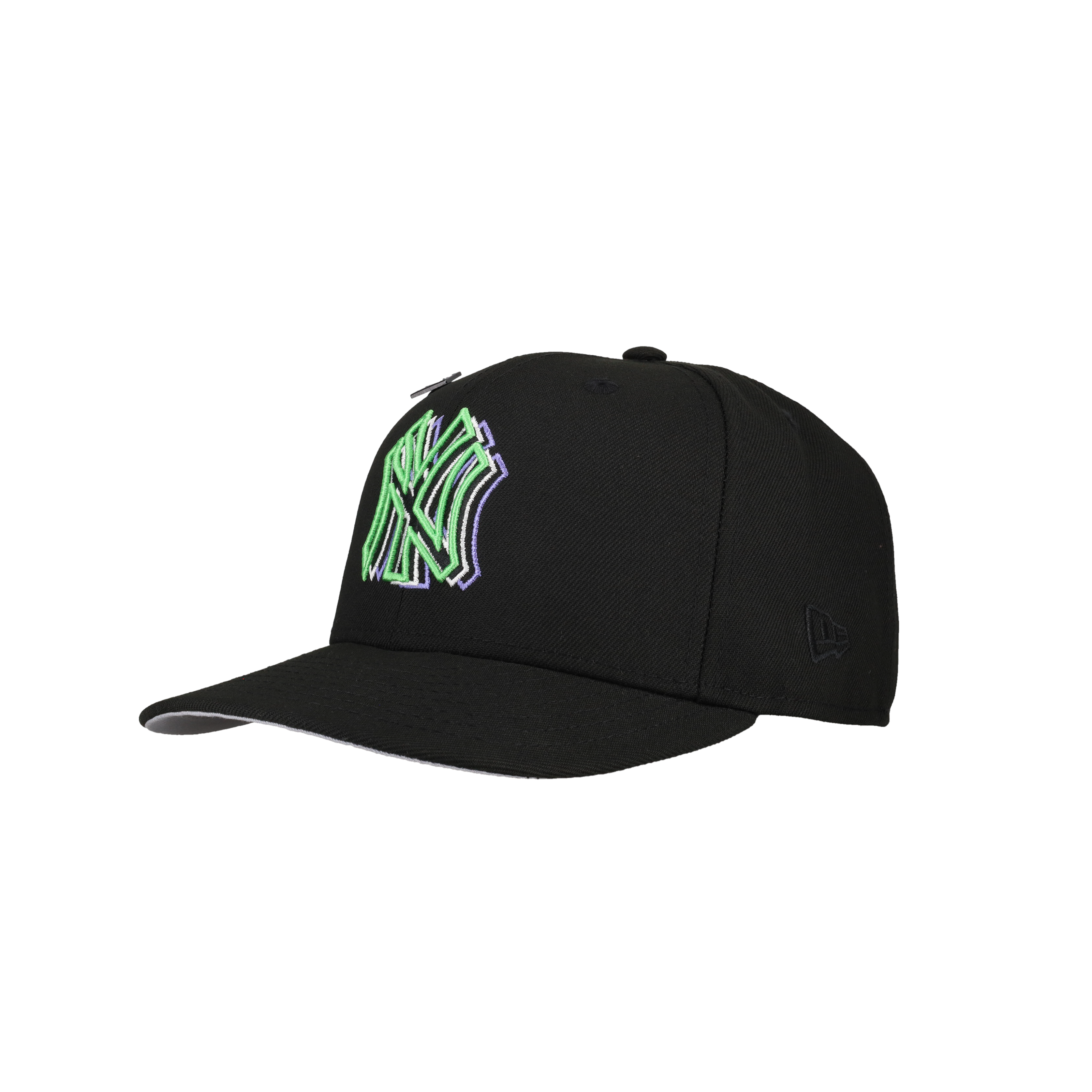 New York Yankees Trippy 75th Anniversary Graphite 59Fifty Fitted Hat