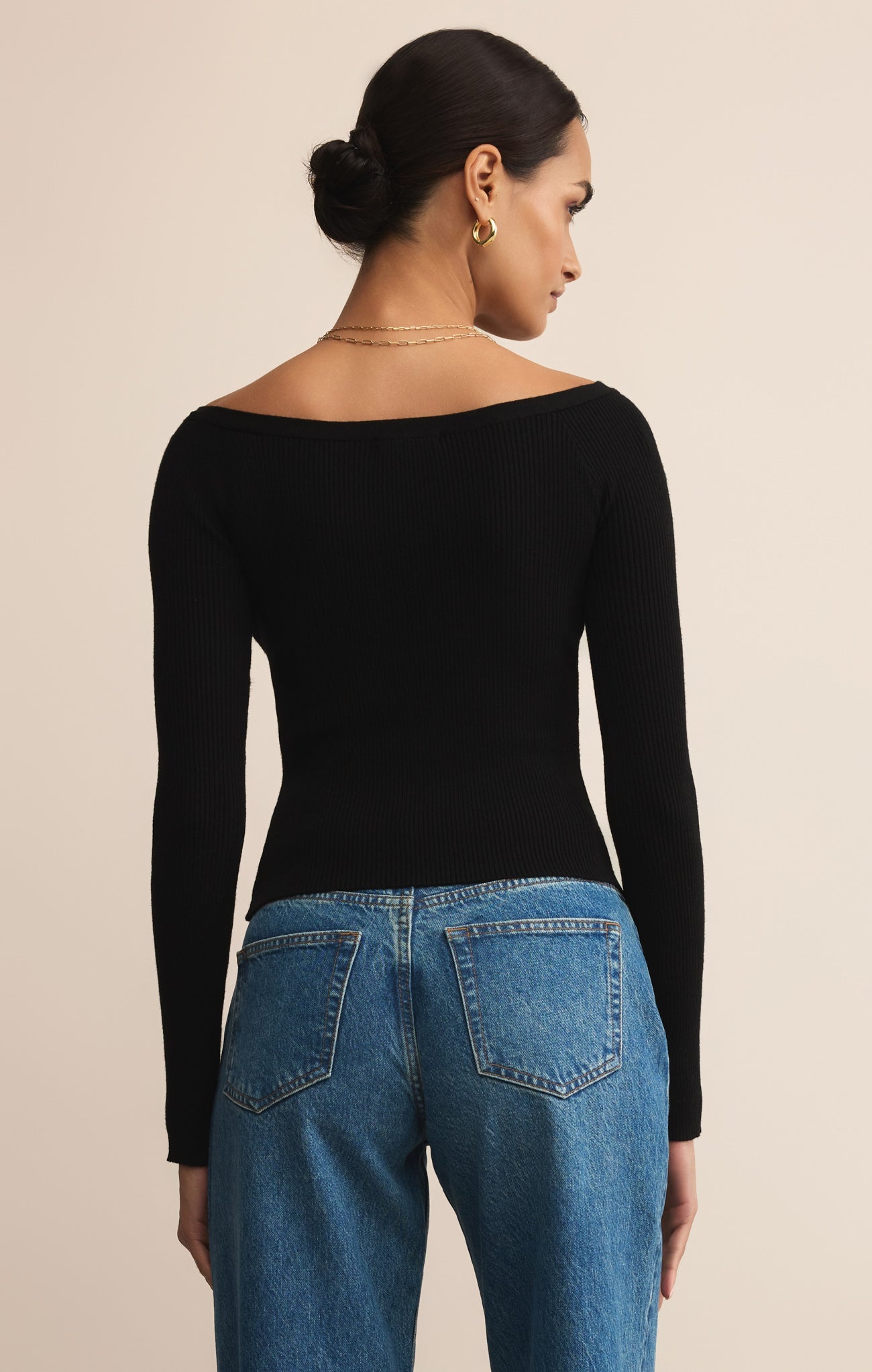 Jovy Off Shoulder Cropped Top
