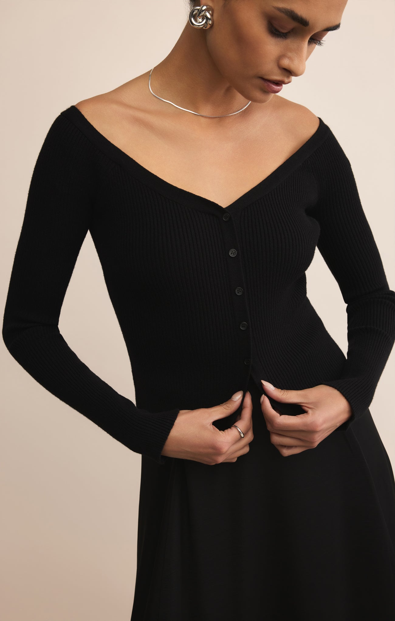 Jovy Off Shoulder Cropped Top