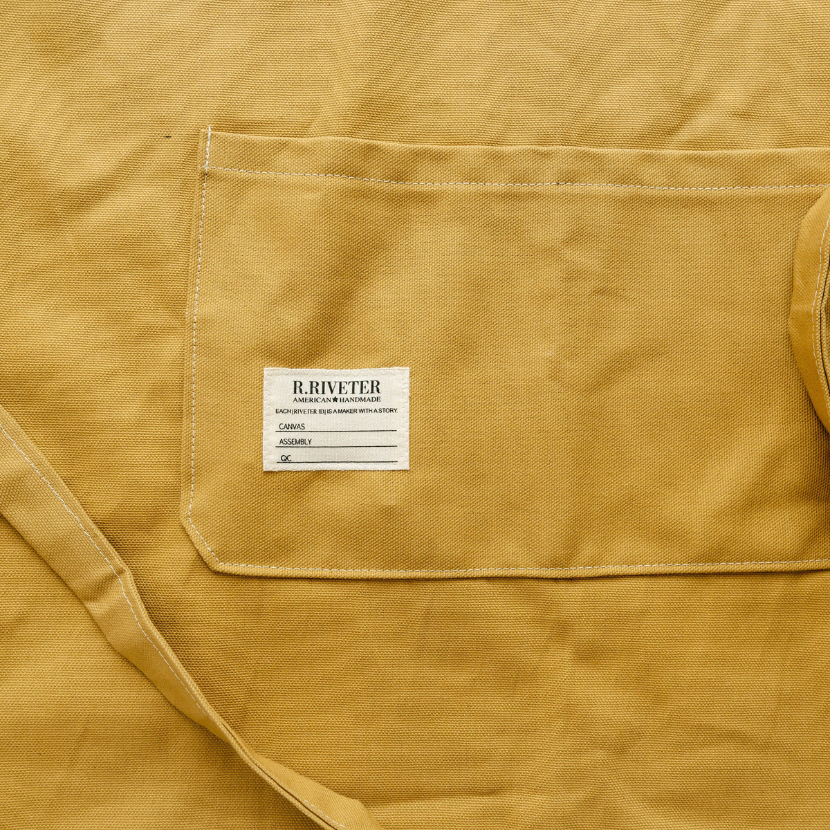 Riveter Made Apron | Gold Honey