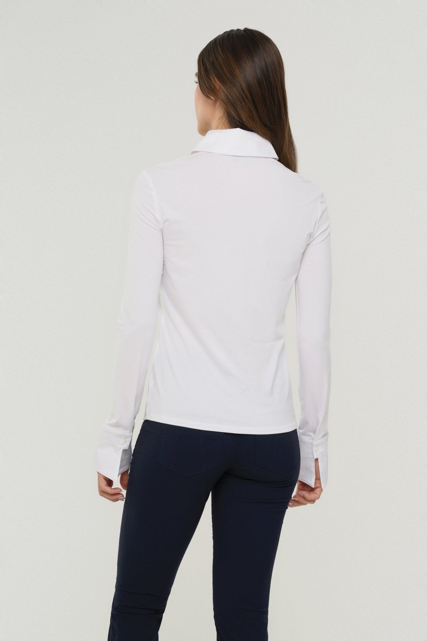 Alida Button Down Poplin Shirt by Anatomie at Shirley Shoppe