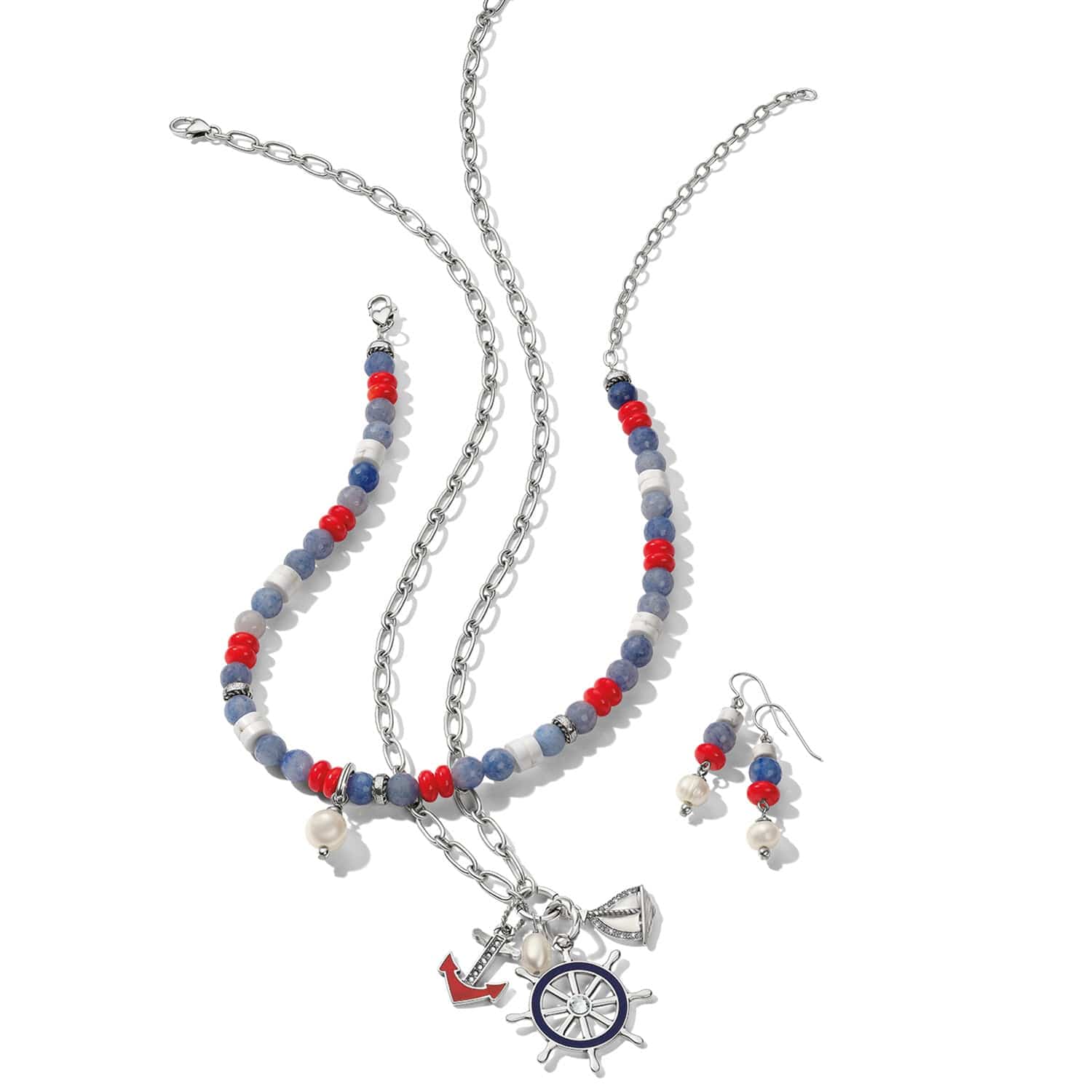 Americana Yacht Club Charm Necklace