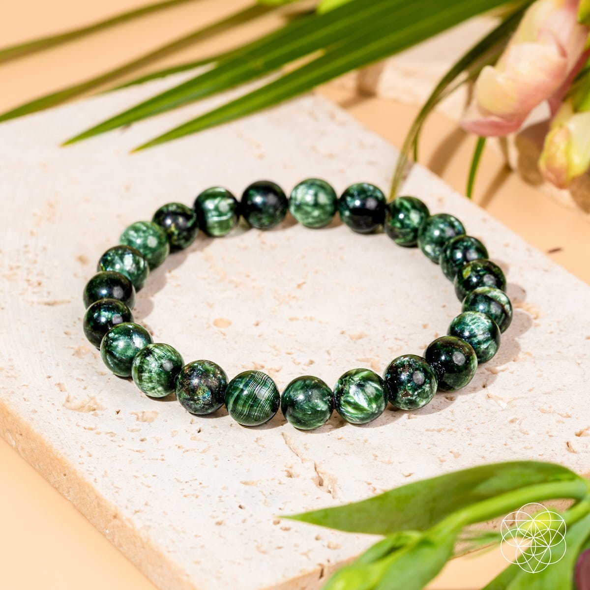 Angel Energy – Rare Seraphinite Bracelet of Transformation by Conscious Items at Shirley Shoppe