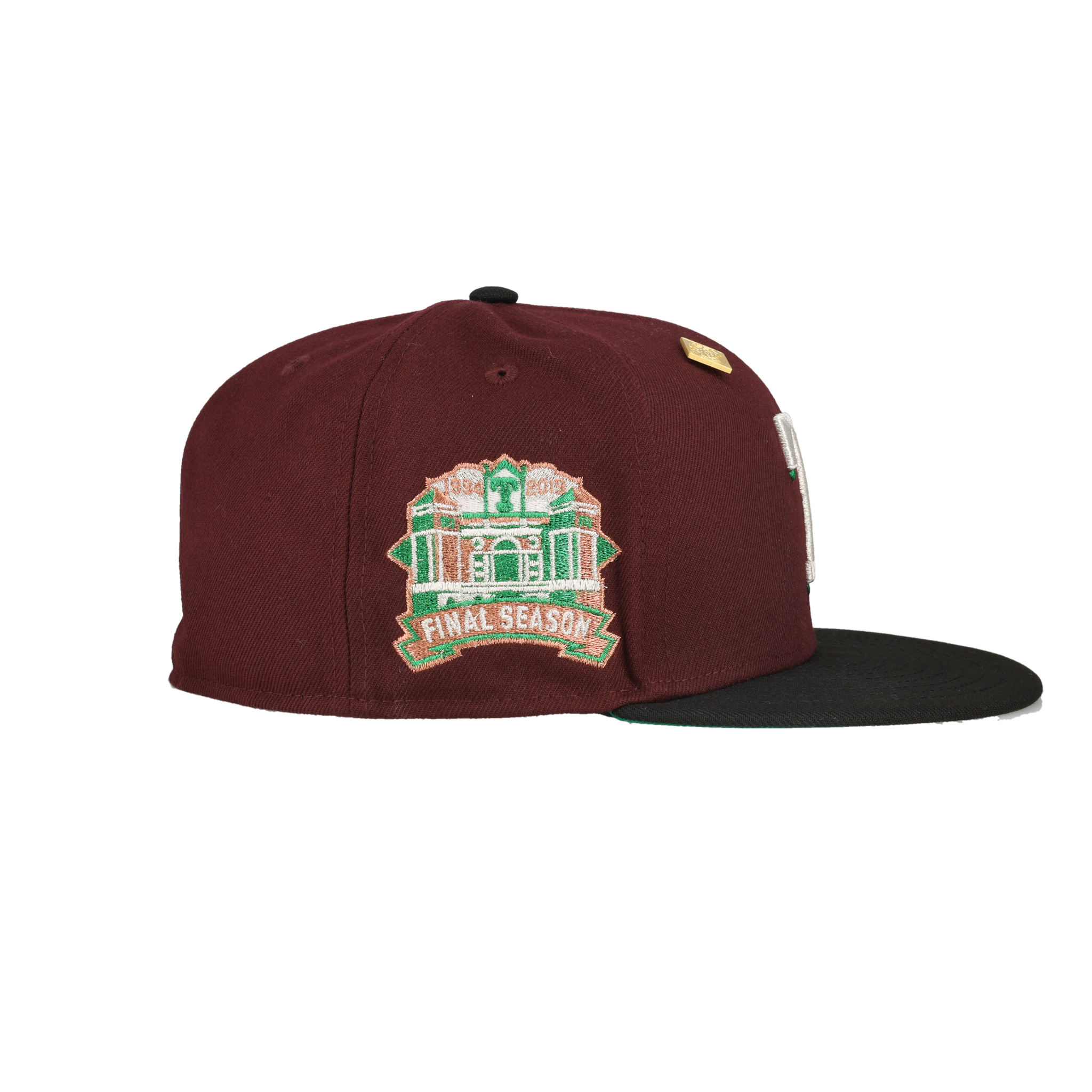 Texas Rangers Final Season Side Patch 59Fifty Fitted Hat