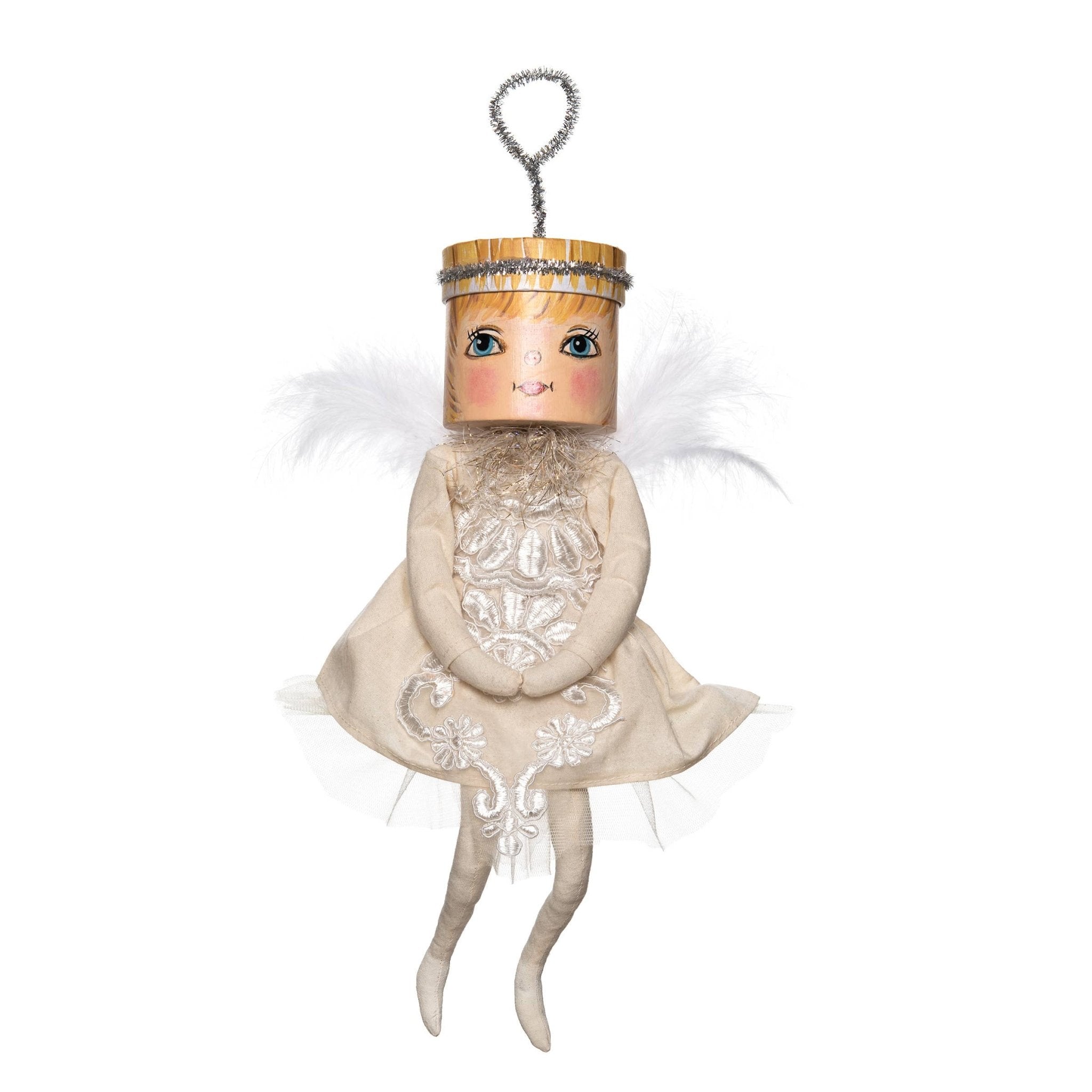 Angelisa Gathered Traditions Box Head Art Doll by Quirks! at Shirley Shoppe