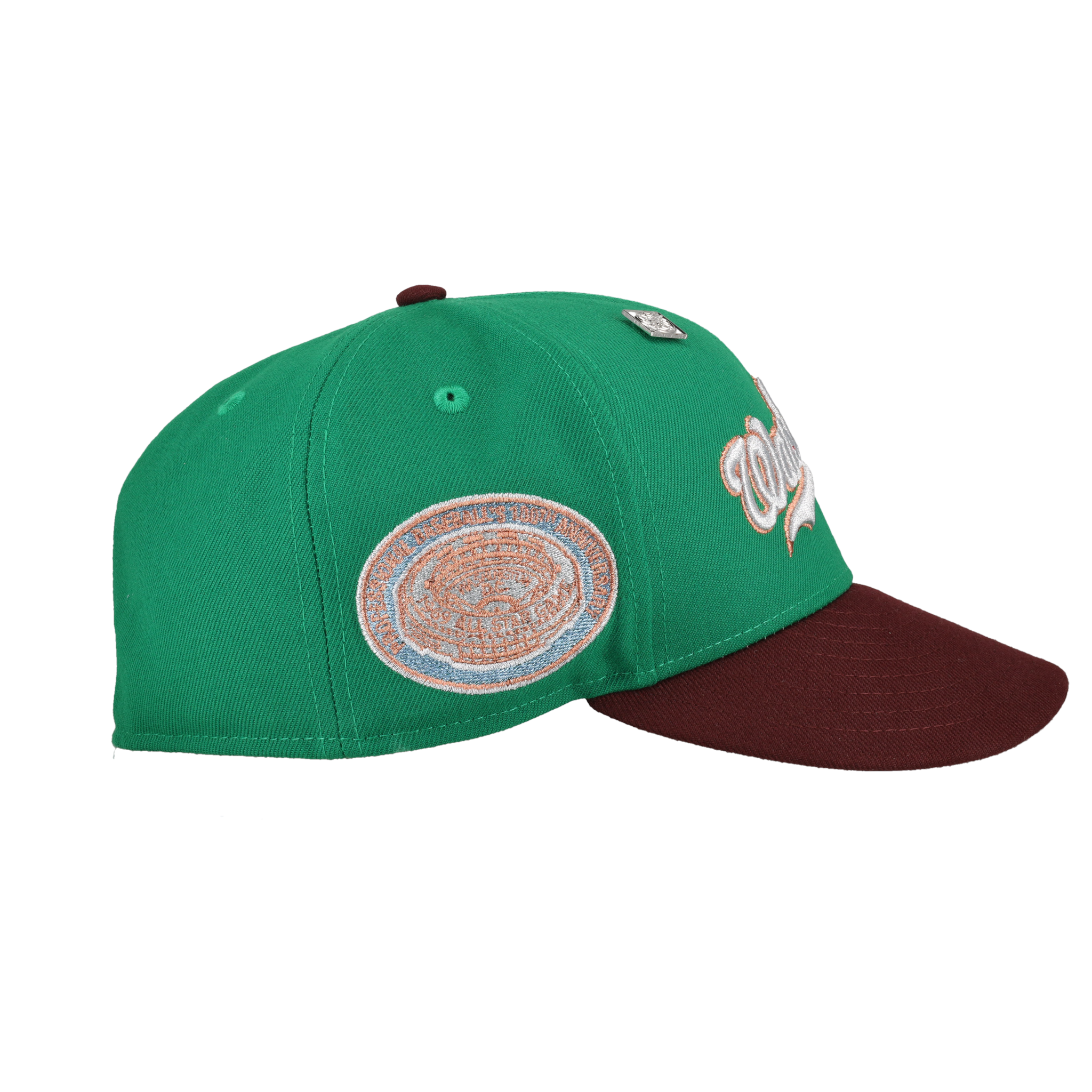 Washington Nationals Green 1969 All Star Game Patch 59Fifty Fitted Hat