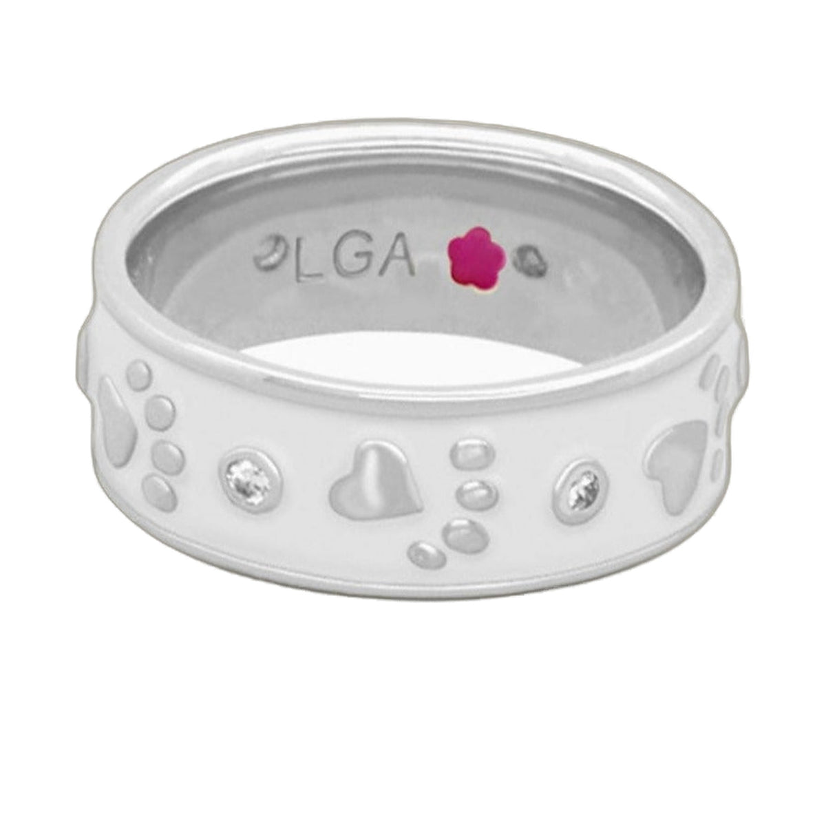 Animal Paradise Ring — Paw & Heart Band
