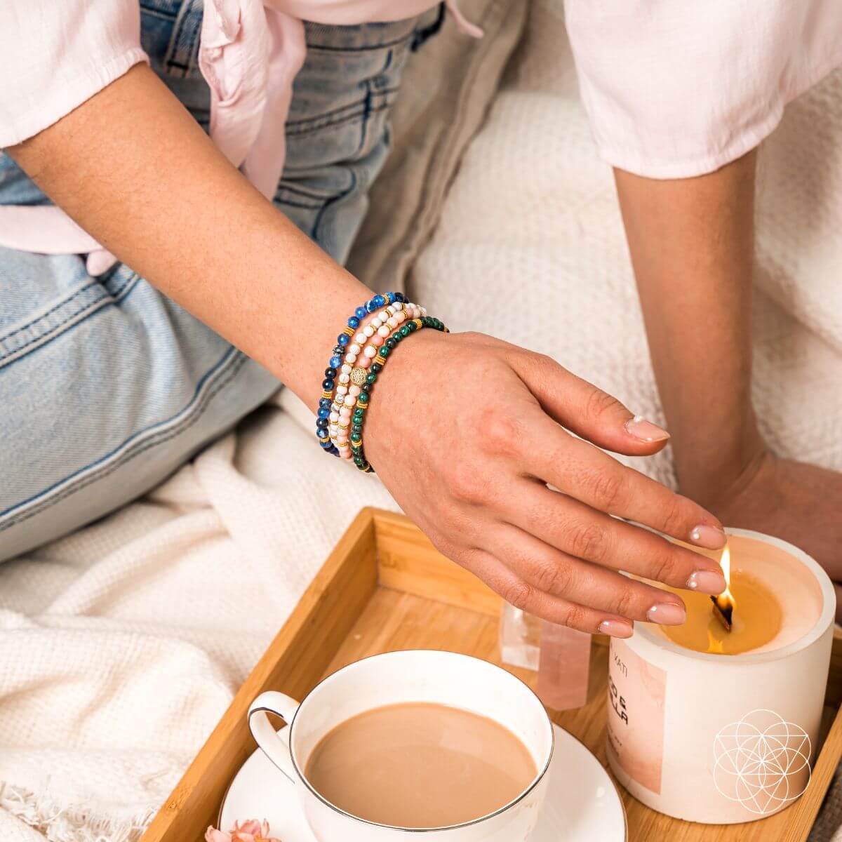 Aphrodite’s Admiration: Eternal Love Bracelet Pack of 4 by Conscious Items at Shirley Shoppe