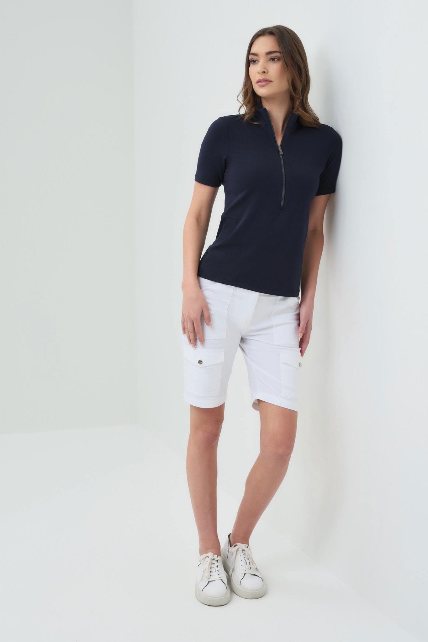 Apiedi Cargo Shorts by Anatomie at Shirley Shoppe