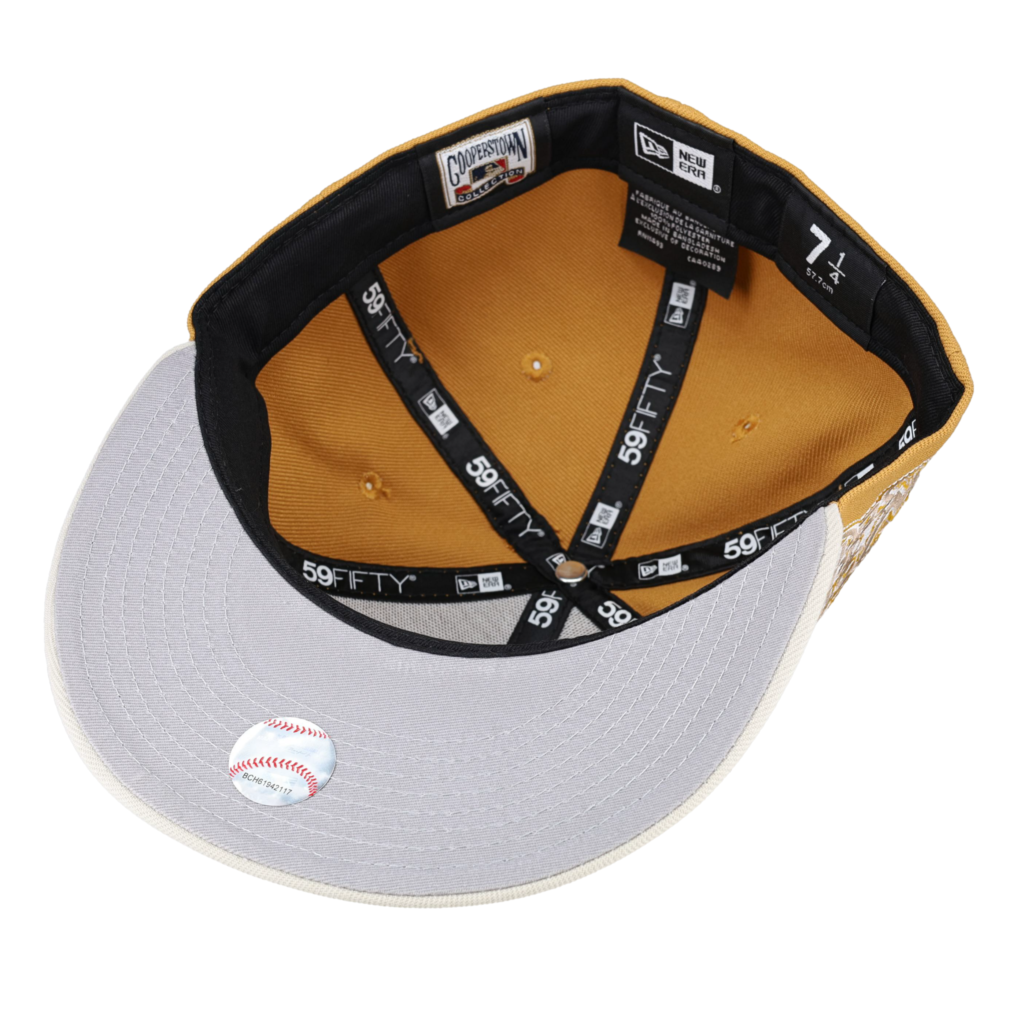 New York Yankees 75th World Series Patch Fitted Hat
