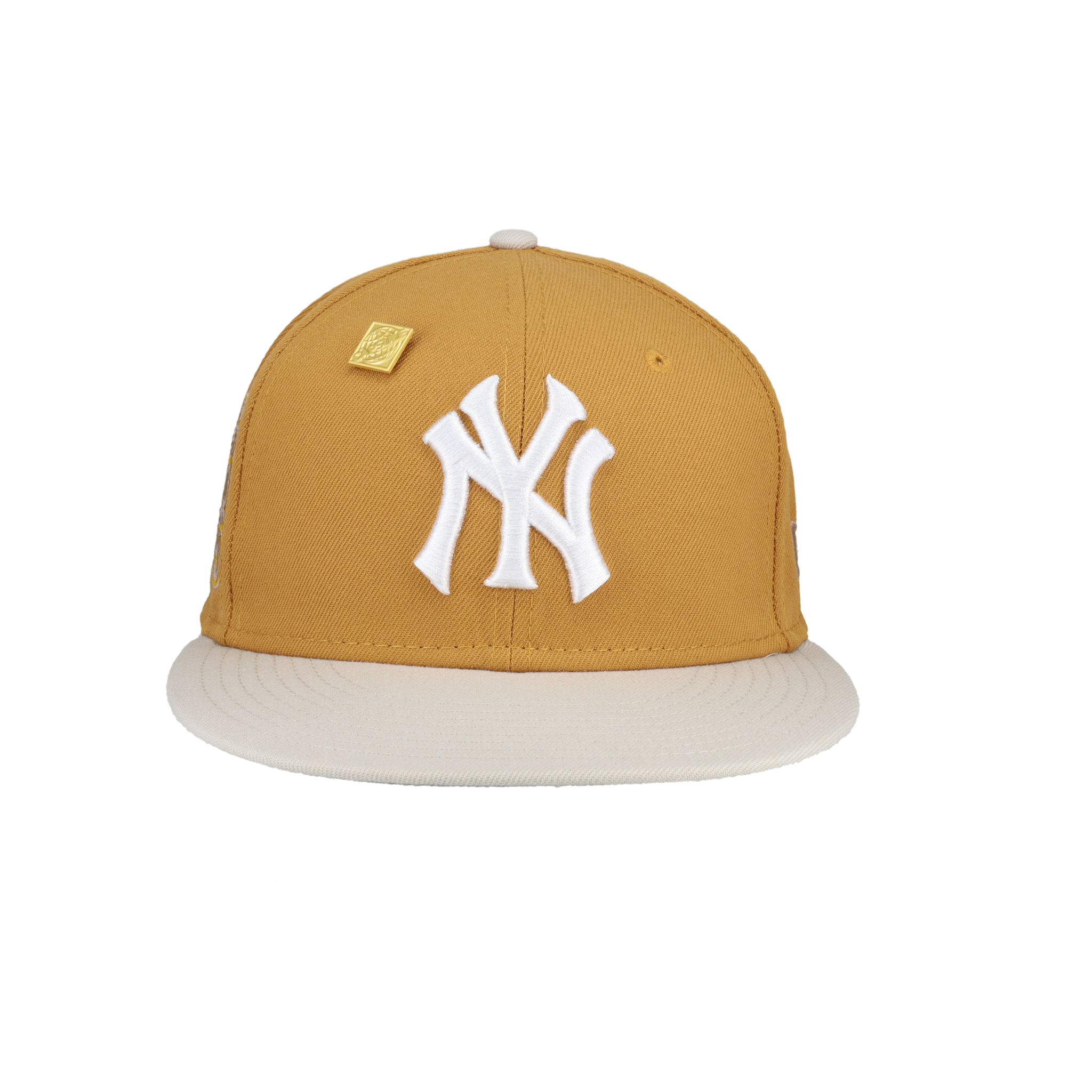 New York Yankees 75th World Series Patch Fitted Hat