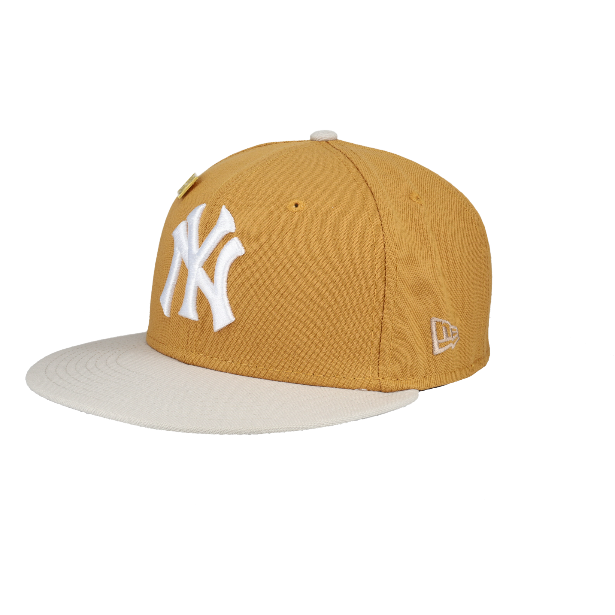New York Yankees 75th World Series Patch Fitted Hat
