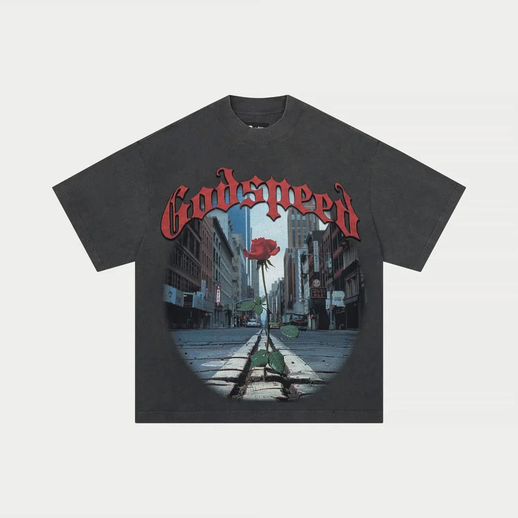 Godspeed Arose T-Shirt (Grey Wash)
