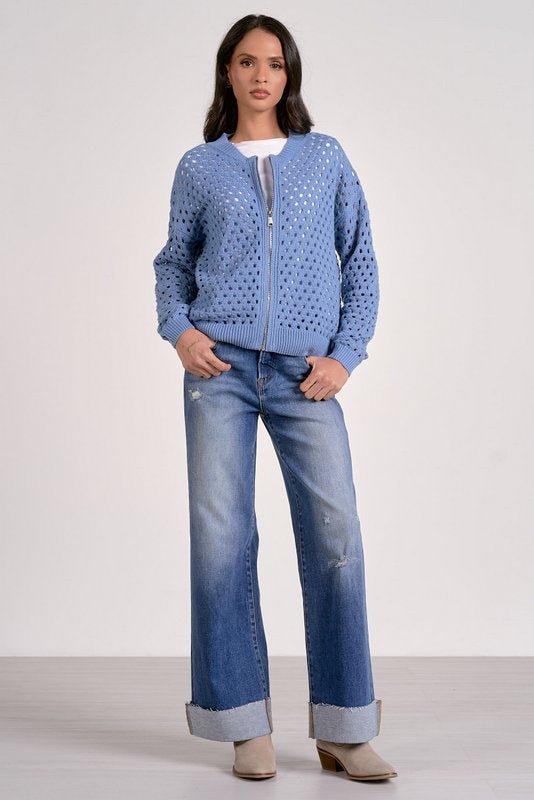 Aster Sweater Cardigan by Elan at Shirley Shoppe